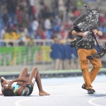 American Allyson Felix narrowly loses 400 to the Bahamas’ Shaunae Miller