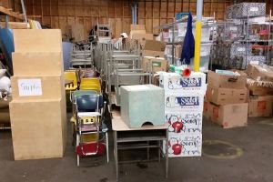 Aberdeen School District stores and repurposes items when possible