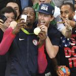 Team USA makes statement in men’s basketball gold-medal thrashing of Serbia