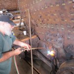 Work on Locomotive No. 45 steams ahead at Polson