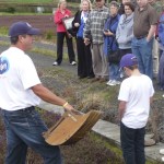 From left: You can buy freshly picked cranberries by the pound at the Cranberry Harvest Festival Marketplace. • The Grayland Community Hall and grounds will be filled with arts, crafts, edibles and terrific holiday gifts. • Don&rsquo;t miss the cranberry farms tour on Saturday.                                BARB AUE | SOUTH BEACH BULLETIN FILE BARB AUE | SOUTH BEACH BULLETIN FILE