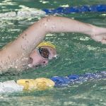 Aberdeen girls swimming honors its seniors in win over Timberline