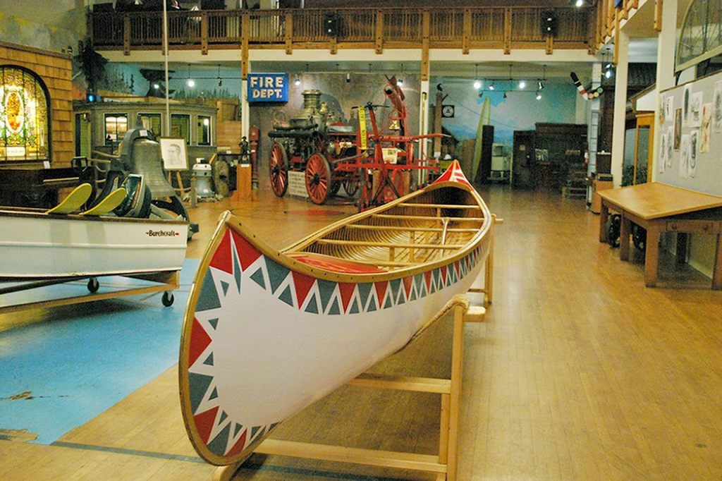 This 25-foot War Canoe was purchaed from the Old Town Canoe Company in Old Town, Maine. It was made out of spruce trees from Grays Harbor. BOB KIRKPATRICK|THE DAILY WORLD