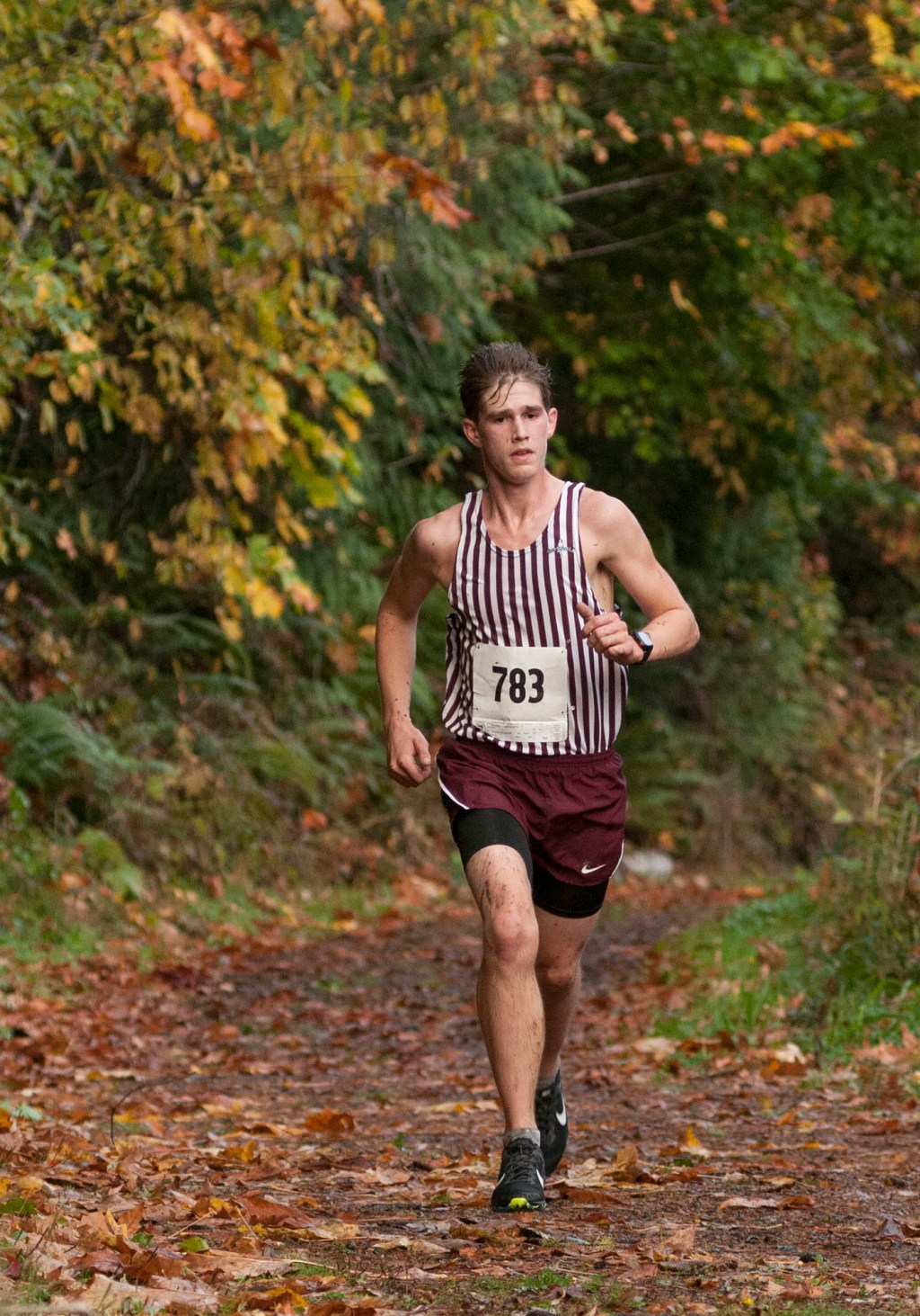 Monte’s Mustard rallies to win league cross country title