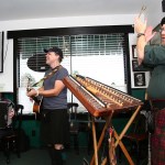 Photo by Sativa Miller &mdash; From left, Jamie Vanderberg, Brian Baker and John Keys of Beltaine play traditional Irish songs on the Banquet Room Stage at Galway Bay Irish Pub in 2014 as part of the annual Irish Music Festival. Beltaine will return to the festival again this year.