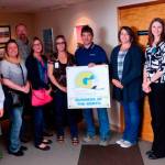 Pictured from left are Dru Garson with Greater Grays Harbor, Inc., Robinette Eddy of Morningside, April Stigall with the Dennis Company, Mayor of Westport Rob Bearden, Sharon Sleasman (Dennis Company), Loretta Thomas with Work Source, Kelly Swan, Area Plant Manager of Westport LLC, Jennifer Swogger with Human Resources Westport LLC, Lisa Smith with Edward Jones, and Jill Bushnell with Grays Harbor Consulting. (Photo by Angie Hosney)
