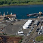 Contanda&rsquo;s Port of Grays Harbor facility as it appears today. In the vacant area to the left is where storage tanks would go should the company be allowed to add a crude oil storage and shipping facility to its current operation. The proposal would increase train traffic between Gateway Plaza and the Port, causing increased wait times at crossings. (Photo courtesy Contanda)