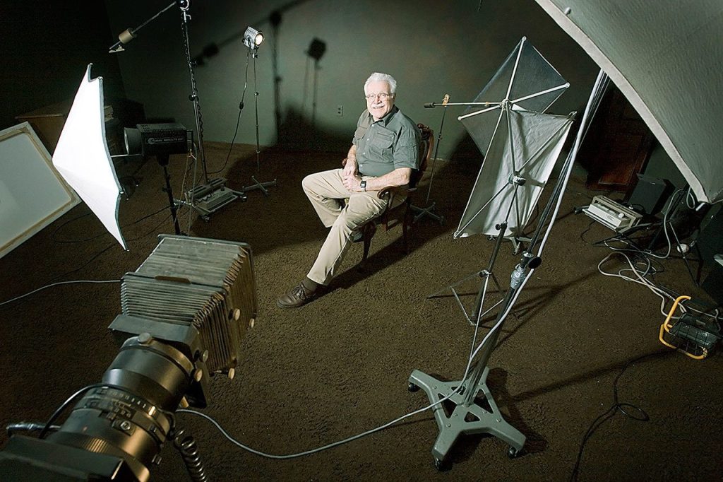 Portrait photographer Ken Whitmire recently won the Professional Photographer&rsquo;s Association Gerhard Bakker Award, which recognizes service through education in photography. (Photo by Yakima Herald-Republic)