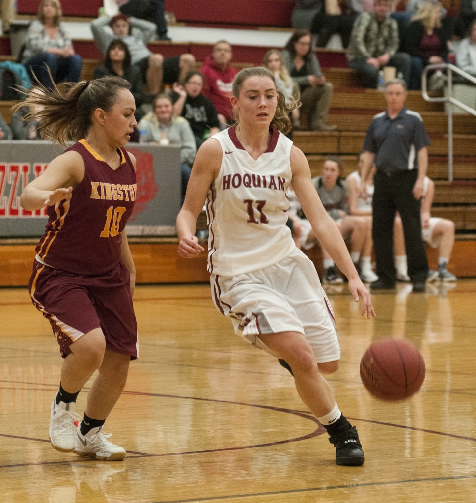 Kingston plunders Hoquiam in girls’ season-opening game