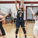 Hoquiam girls upend Bobcats, 42-31