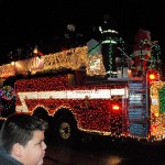 Montesano Fire Department, Margaret Downey Recipient&rsquo;s Choice Award, Montesano Festival of Lights parade.                                 Montesano Fire Department, Margaret Downey Recipient&rsquo;s Choice Award, Montesano Festival of Lights parade. DAN HAMMOCK THE DAILY WORLD