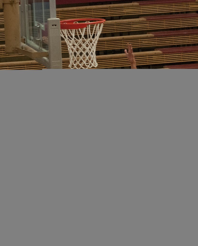 (Brendan Carl | The Daily World) Hoquiam&rsquo;s Zach Spradlin soars to the hoop on Tuesday.