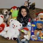 10-year old is official Teddy Bear Officer for Montesano VFW Auxiliary