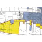 A map included with the Jan. 4 Grays Harbor County Boundary Review Board agenda shows the proposed Elma annexation. The City of Elma is trying to annex the yellow areas of the map into city limits (the blues areas).