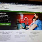 A photograph of a computer browser opened to Summit Pacific&rsquo;s Virtual Care service. These consultations by phone or computer video began last year but flu season has resulted in more community interest, according to a hospital spokesperson. (Terri Harber|The Daily World)