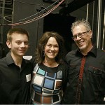 Play it Forward co-founders Kristi Daniels (center) and Wil Russoul (right) pose with Jeremy Glasgow, the recipient of the first-ever Play it Forward $1,000 scholarship given May 25, 2016, at Grays Harbor College&rsquo;s Bishop Center.                                 Play it Forward co-founders Kristi Daniels (center) and Wil Russoul (right) pose with Jeremy Glasgow, the recipient of the first-ever Play it Forward $1,000 scholarship given May 25, 2016, at Grays Harbor College&rsquo;s Bishop Center.