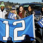 The Seattle Seahawks &ldquo;Road to the Playoffs&rdquo; tour made a stop in Grays Harbor County early Wednesday afternoon. The crew that brought the 12th Man flag included Seahawks DJ Supa Sam and retired Seahawks cheerleaders Jessica I. and Gelly and posed for pictures with the 50 or so fans who showed up at Five Star Toyota. The flag is the one that is carried onto the field before each game. Earlier in the day a good number of fans met the tour at Raymond city hall. The Seahawks take on the Detroit Lions at Centurylink Field Saturday in round one of the NFC playoffs.                                 The Seattle Seahawks &ldquo;Road to the Playoffs&rdquo; tour made a stop in Grays Harbor County early Wednesday afternoon. The crew that brought the 12th Man flag included Seahawks DJ Supa Sam and retired Seahawks cheerleaders Jessica I. and Gelly and posed for pictures with the 50 or so fans who showed up at Five Star Toyota. The flag is the one that is carried onto the field before each game. Earlier in the day a good number of fans met the tour at Raymond city hall. The Seahawks take on the Detroit Lions at Centurylink Field Saturday in round one of the NFC playoffs.                                 The Seattle Seahawks &ldquo;Road to the Playoffs&rdquo; tour made a stop in Grays Harbor County early Wednesday afternoon. The crew that brought the 12th Man flag included Seahawks DJ Supa Sam and retired Seahawks cheerleaders Jessica I. and Gelly and posed for pictures with the 50 or so fans who showed up at Five Star Toyota. The flag is the one that is carried onto the field before each game. Earlier in the day a good number of fans met the tour at Raymond city hall. The Seahawks take on the Detroit Lions at Centurylink Field Saturday in round one of the NFC playoffs.                                 The Seattle Seahawks &ldquo;Road to the Playoffs&rdquo; tour made a stop in Grays Harbor County early Wednesday afternoon. The crew that brought the 12th Man flag included Seahawks DJ Supa Sam and retired Seahawks cheerleaders Jessica I. and Gelly and posed for pictures with the 50 or so fans who showed up at Five Star Toyota. The flag is the one that is carried onto the field before each game. Earlier in the day a good number of fans met the tour at Raymond city hall. The Seahawks take on the Detroit Lions at Centurylink Field Saturday in round one of the NFC playoffs.