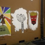 The Alley is not just a rapidly growing music scene based in downtown Aberdeen, it is a showcase for artists of all types. This is the current namesake of The Alley, which cuts along the south side of the D&R Theatre and has become a showcase for local artists to show their work.