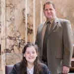 Washington State Representative Brian Blake with Kathryn Thomas. COURTESY PHOTO