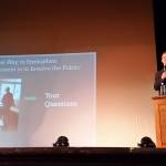 U.S. Rep. Derek Kilmer of Washington&rsquo;s 6th District hosted a town hall meeting Friday night at the 7th Street Theatre in Hoquiam. (Terri Harber|The Daily World)