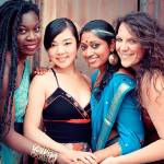 Women of the World vocalists are, from left, Debo Ray, Ayumi Ueda, Annette Philip and Giorgia Renosto.