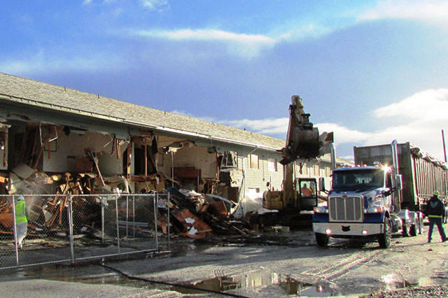 Final demolition of Silver King has begun