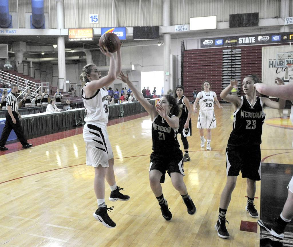 Montesano falls to Meridian, 54-49