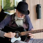 P.K. Dwyer performs as a roaming musician during the annual tour. (Courtesy photo)