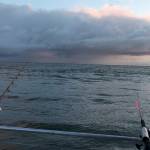 Heading out at dawn for an all-day fishing trip. (Kat Bryant | The Daily World)