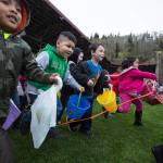 4- to 5-year-old kids rush the field at Olympic Stadium during 2015&rsquo;s Easter egg hunt. (Daily World file photo)