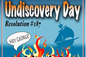 Local artist Judy Horne created this poster for the April 29 rebirth of &ldquo;Undiscovery Day&rdquo; in Ocean Shores.