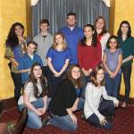 Photo by Keith Krueger                                Among the students selected for this year&rsquo;s Youth Artists Showcase are: back row, from left, Raquel Gray, Ben Fagerstedt, Dylan Moodenbaugh, Bonnie Rowe and Raechel Snow; center, from left: Justyce Brooks, Joie Haviland, Alana Evensen and Hailey Evensen; and front row, from left: Kendall Cavin, Michelle Smith and Stephanie Evensen.