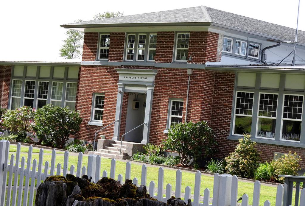 North River students attend classes at the old Brooklyn School campus 24 miles southeast of central Cosmopolis, in Pacific County. (Photo by Kat Bryant | The Daily World)