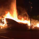 (Hoquiam Police Department Photo) A fire early Wednesday morning did extensive damage to a business on the Fifth Street Extension in Hoquiam.