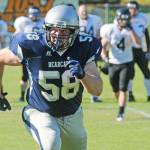 (Macleod Pappidas | The Daily World, file) Chris Raffelson, seen here on the field playing for the Grays Harbor Bearcats, has been named the new head football coach at Ocosta High School.