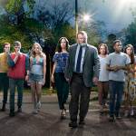 AT&T Audience Network                                 Brendan Gleeson, center, stars in the upcoming series &ldquo;Mr. Mercedes.&rdquo;