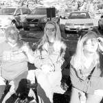 Fog lifts and Harborites get a solar show