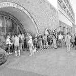 Fog lifts and Harborites get a solar show