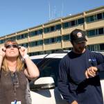 Fog lifts and Harborites get a solar show