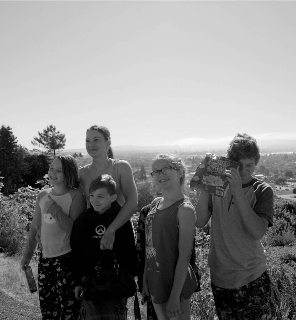 Fog lifts and Harborites get a solar show