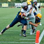 Montesano defeats Aberdeen in opener, 41-20.