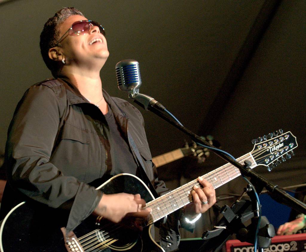 Courtesy photo                                Kim Archer, a regular at past Blues Festivals, will play on Saturday.