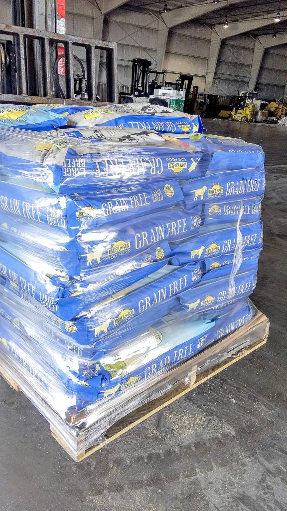 Pet food donation to Grays Harbor and Pacific counties