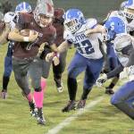 Lineman accounts for three touchdowns as Grizzlies beat Elma
