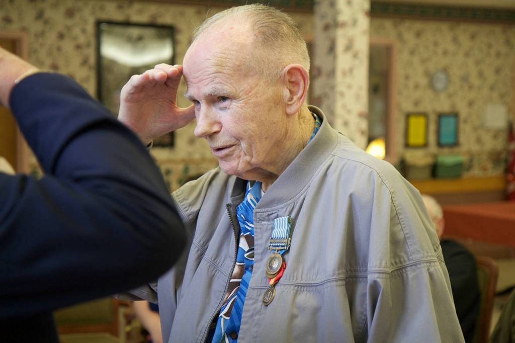 Korean War vet gets medals 65 years later