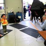 Mike McGregor was on hand to take photos of the children who participated in the Fire Department&rsquo;s Open House last week.