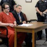 Chandler Ryan Meade, the Hoquiam man convicted of shooting 25-year old Hoquiam resident Lael Hyvonen to death in the home they shared with their two young children sits in court during a preliminary hearing earlier this year in Grays Harbor County District Court. (DOUG BARKER | THE DAILY WORLD)