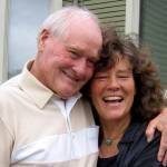 (Photo courtesy of Robin Preble) Bob Preble with his daughter, Robin, in 2007.