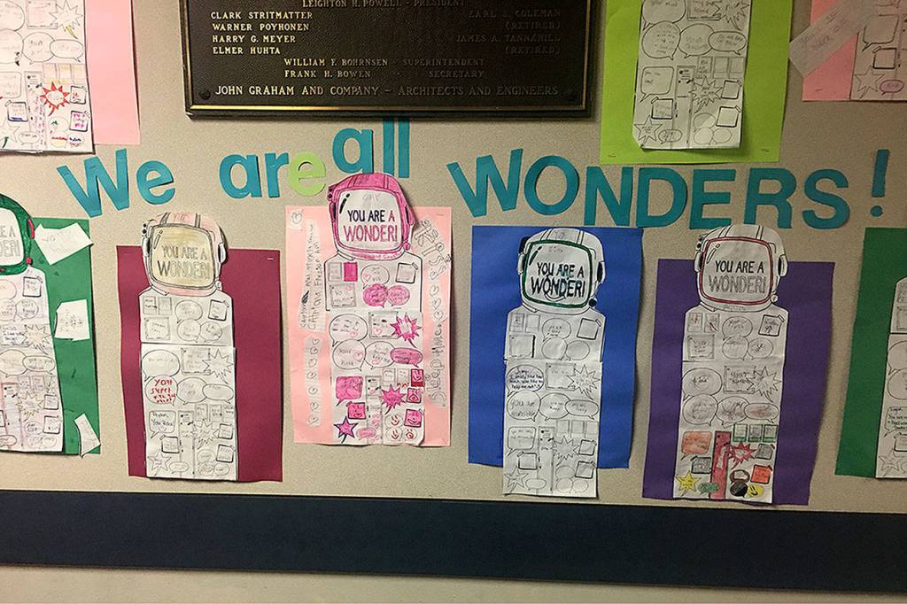 Central Elementary reinforces kindness with “Wonder” novel