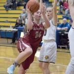 Hoquiams Karlie Krohn led all scorers with 15 points during the Myrtle Street Rivalry contest on Thursday night. (Brendan Carl Photography)
